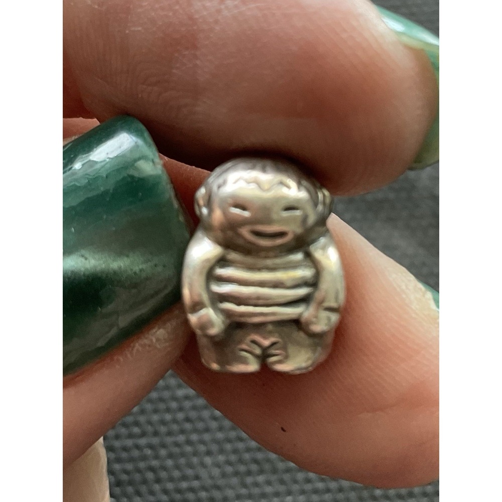 Pandora sterling silver "Boy" bead charm ALE 925